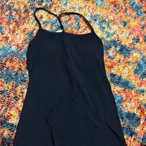 Black Sleeveless Tank Top Aerie